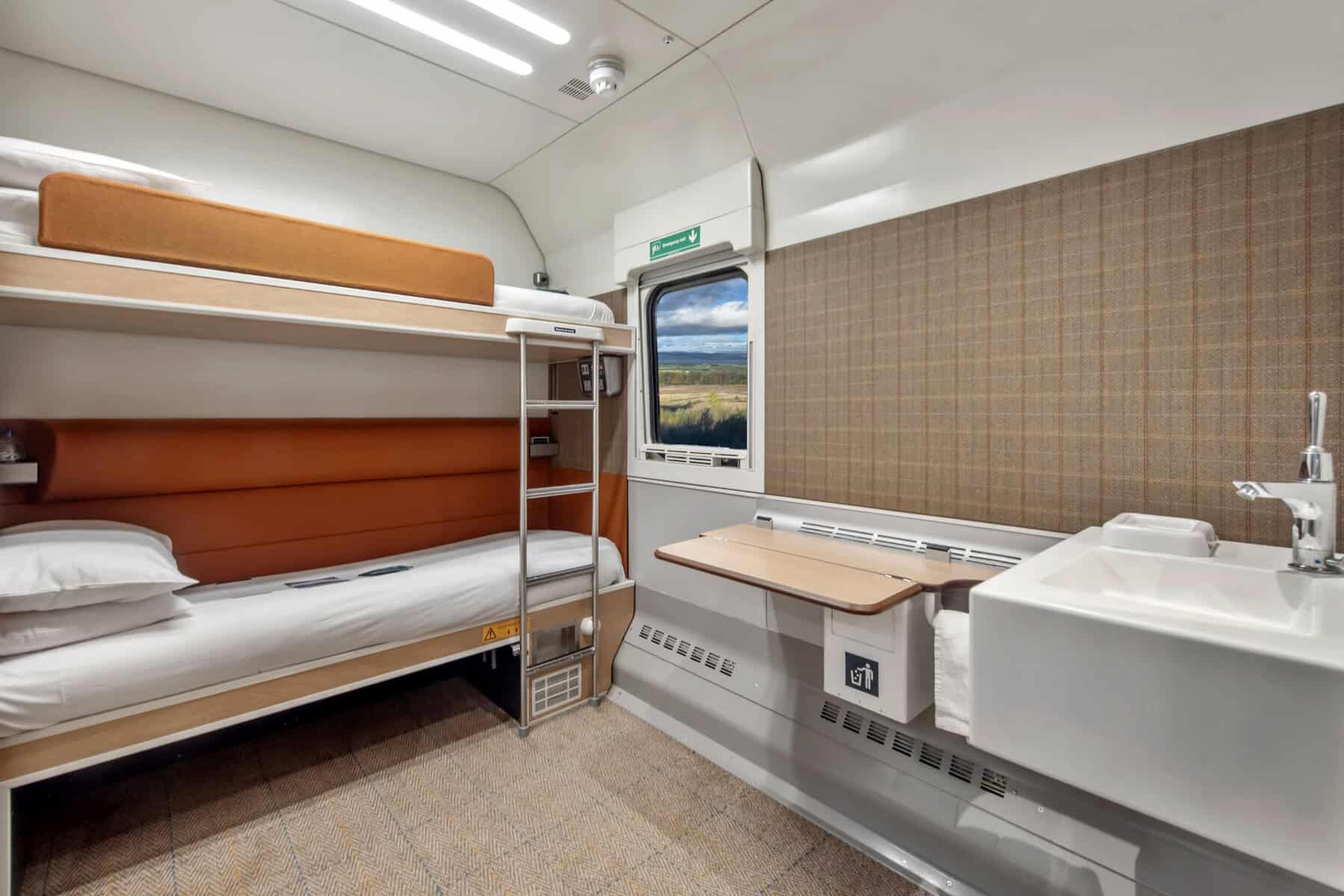 Caledonian Sleeper Accessible Double Room